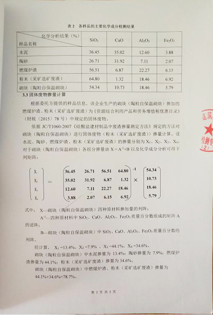 產(chǎn)品檢測報(bào)告